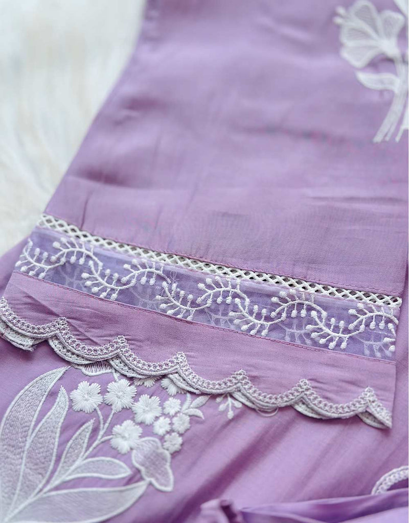 READY TO WEAR MUL COTTON KURTI SET WITH ORGANZA DUPATTA ✨