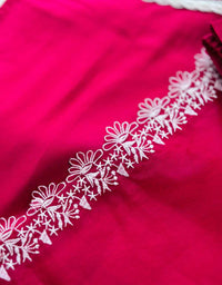 READY TO WEAR MUL COTTON KURTI SET WITH ORGANZA DUPATTA ✨