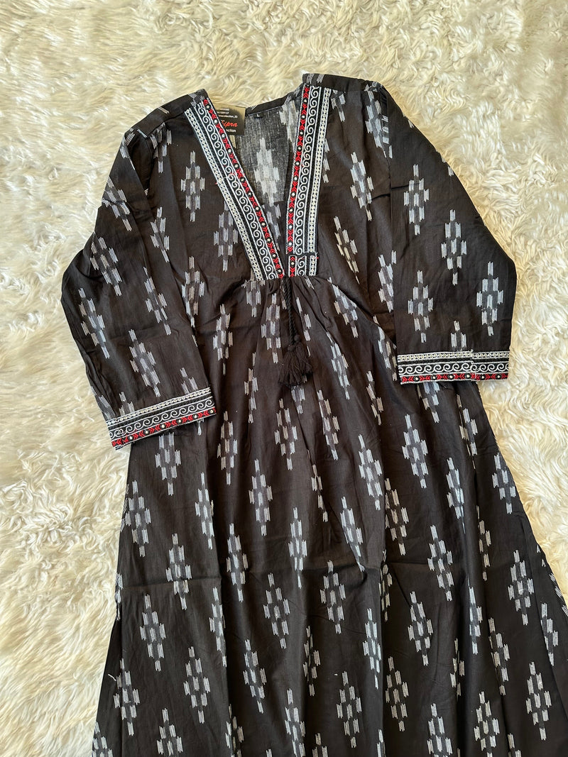 Budget Friendly FLARE Kurti Pant Dupatta Set