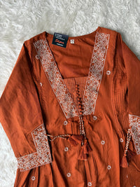 Premium Cotton Kurti Pant Dupatta Set