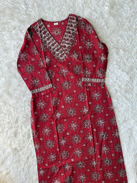 Premium Cotton Kurti Pant Dupatta Set