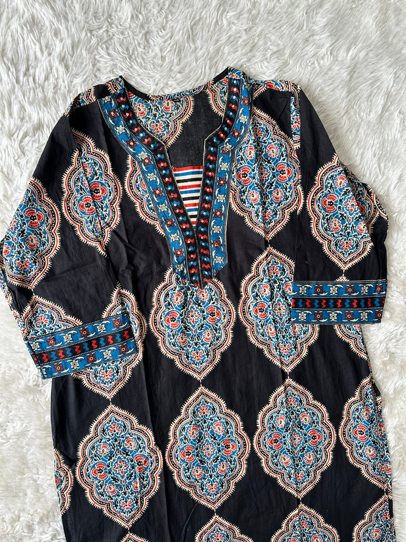 Budget Friendly Kurti Pant Dupatta Set