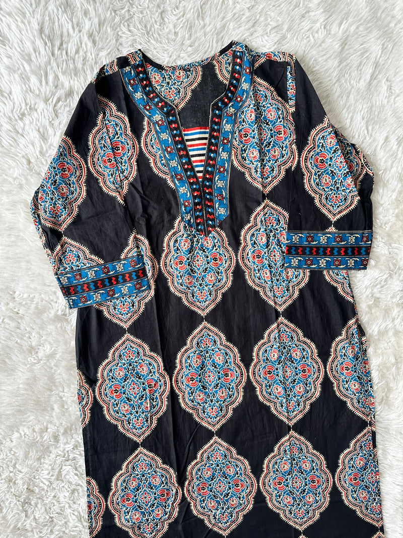 Budget Friendly Kurti Pant Dupatta Set