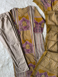 Premium Cotton Kurti Pant Dupatta Set