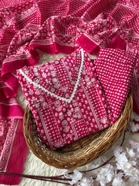 Premium Cotton Rani Pink 💞 Set