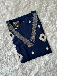 Pure Cotton Kurti Pant Dupatta Set