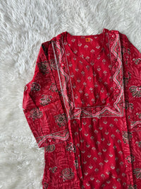Budget Friendly Kurti Pant Dupatta Set