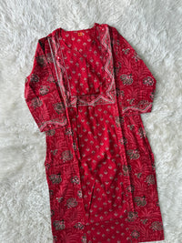 Budget Friendly Kurti Pant Dupatta Set