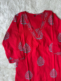 Budget Friendly Kurti Pant Dupatta Set