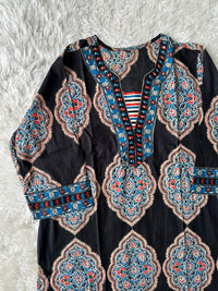 Budget Friendly Kurti Pant Dupatta Set