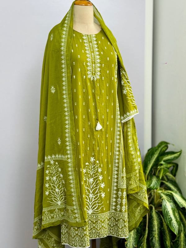 Pure Cotton Ready-to-Wear Kurti Set – Everyday Elegance