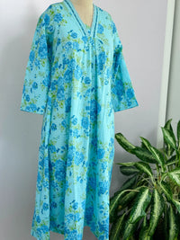 Pure Cotton A-Line Kurti Set – Comfortable & Stylish Daily Wear