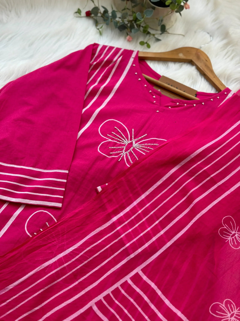 Pure Cotton Kurti Set – Elegant & Comfortable Daily Wear