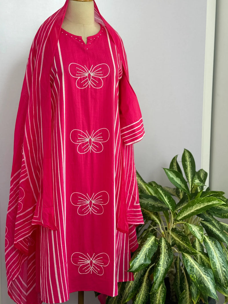 Pure Cotton Kurti Set – Elegant & Comfortable Daily Wear